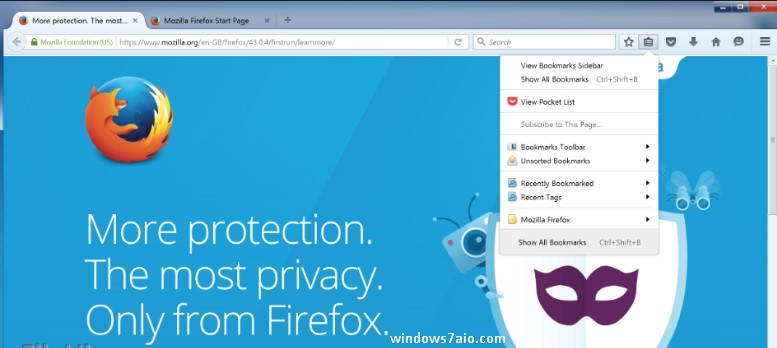 firefox for windows 7 professional
